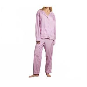 NEW THE SLEEP CODE women's striped soft pajama in lilac